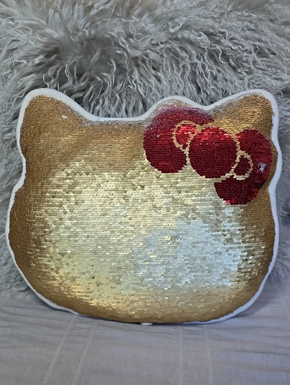 Pottery Barn Teen Hello Kitty® Reversible/Flip Sequin Pillow
